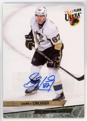 Sidney Crosby 2012-13 Fleer Ultra Retro Series 93-94 Autograph #23