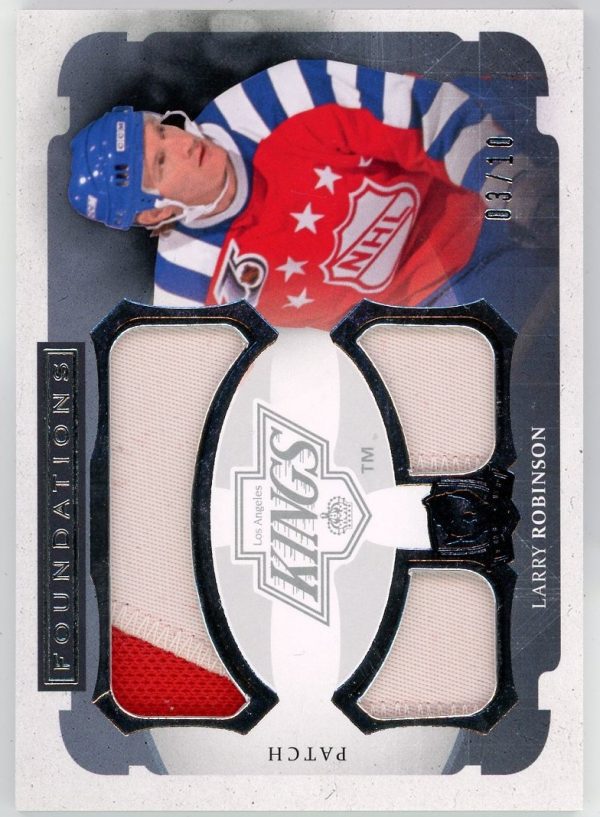 Larry Robinson 2013-14 UD The Cup Foundations Patch /10 #CF-RR