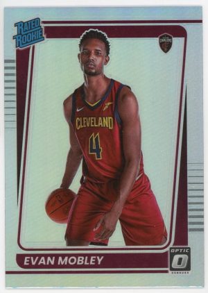 Evan Mobley 2021-22 Panini Optic Donruss Silver Holo Rated Rookie