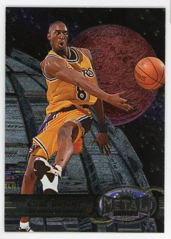 Kobe Bryant Lakers 1997-98 Fleer Metal Universe Card #81