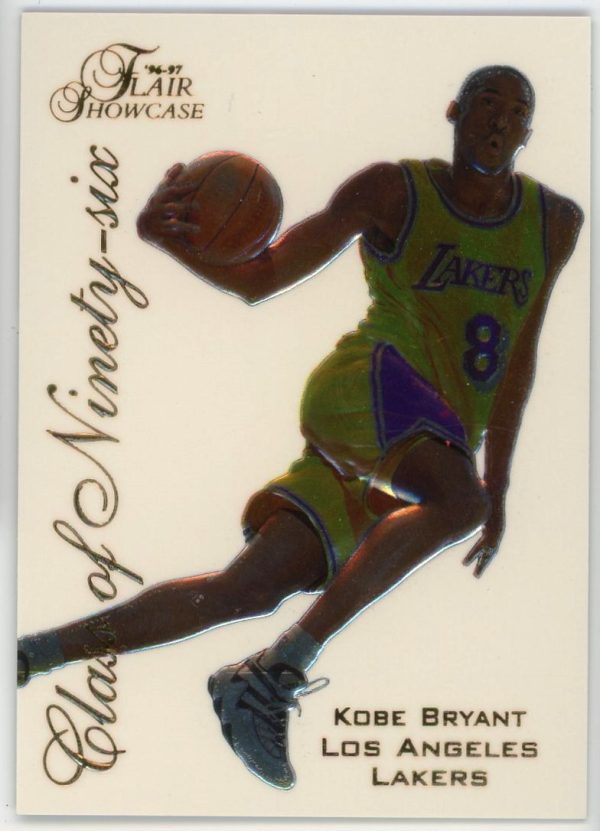 Kobe Bryant 1996-97 Flair Showcase Class Of Ninety-Six RC #4