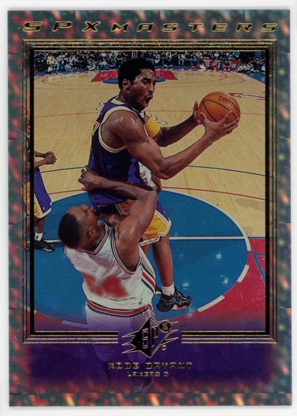 Kobe Bryant Lakers 1999-00 UD SPX Masters Card #M9