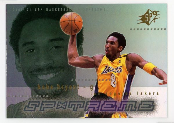 Kobe Bryant Lakers 2000-01 SPX SPxtreme Card #X8