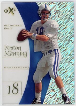 Peyton Manning 1998 Skybox EX 2001 Rookie Card #54