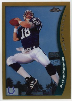 Peyton Manning 1998 Topps Chrome RC #165