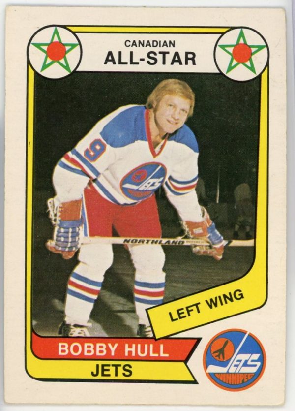 Bobby Hull Jets 1976-77 OPC All-Star WHA Card #65