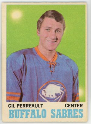 Gil Perreault Sabres 1970-71 OPC RC Rookie Card #131