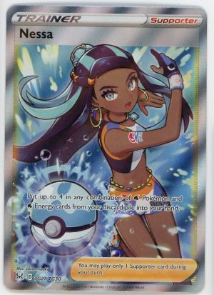 Pokemon Trainer Nessa TG27/TG30 Lost Origins Full Art Rare Card
