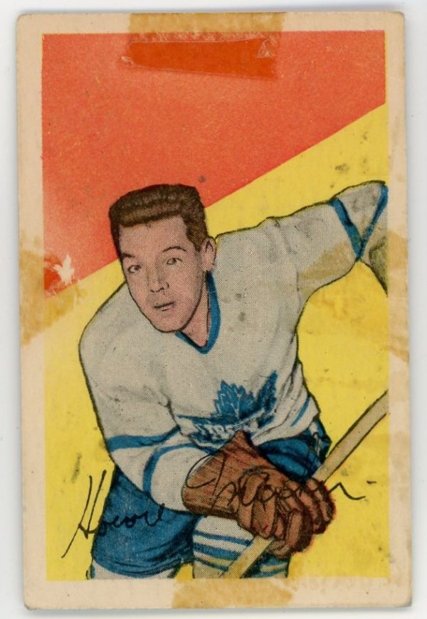 Parkhurst Howie Meeker #42 Toronto Maple Leafs 1952-53