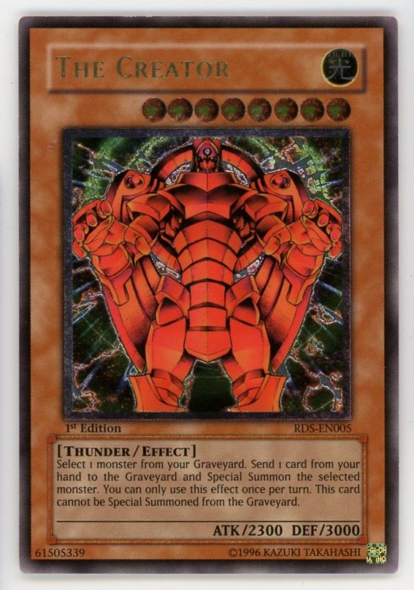 Yugioh The Creator RDS-EN005 Ultimate Rare 1st Edition NM