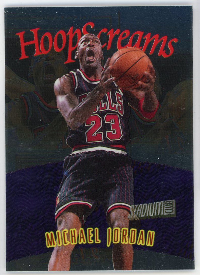  Michael Jordan 1997-98 Hoops card lot #1 and #220 :  Collectibles & Fine Art