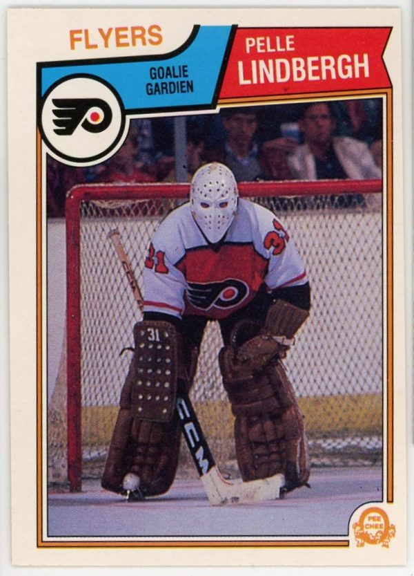 Pelle Lindnergh Flyers 1983-84 OPC Rookie Card #268