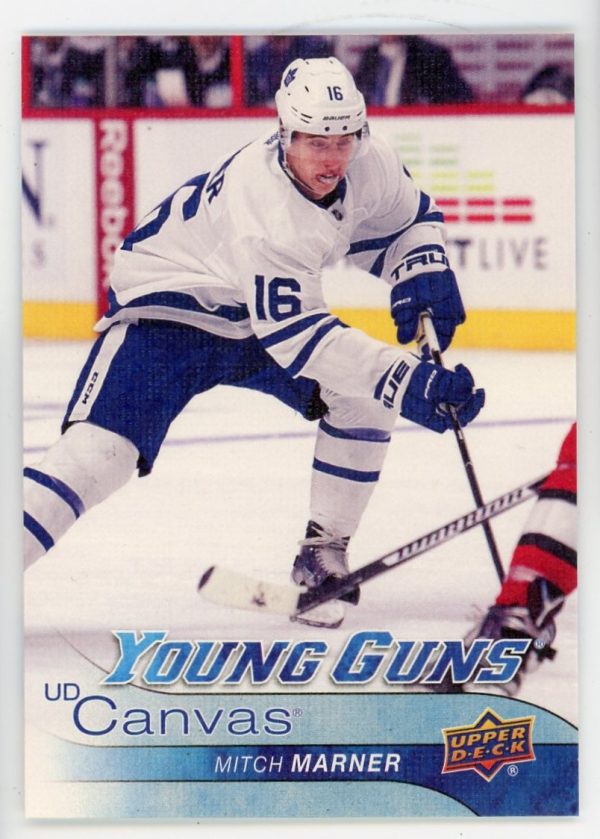 Mitch Marner 2016-17 UD Maple Leafs Young Guns Canvas #C91