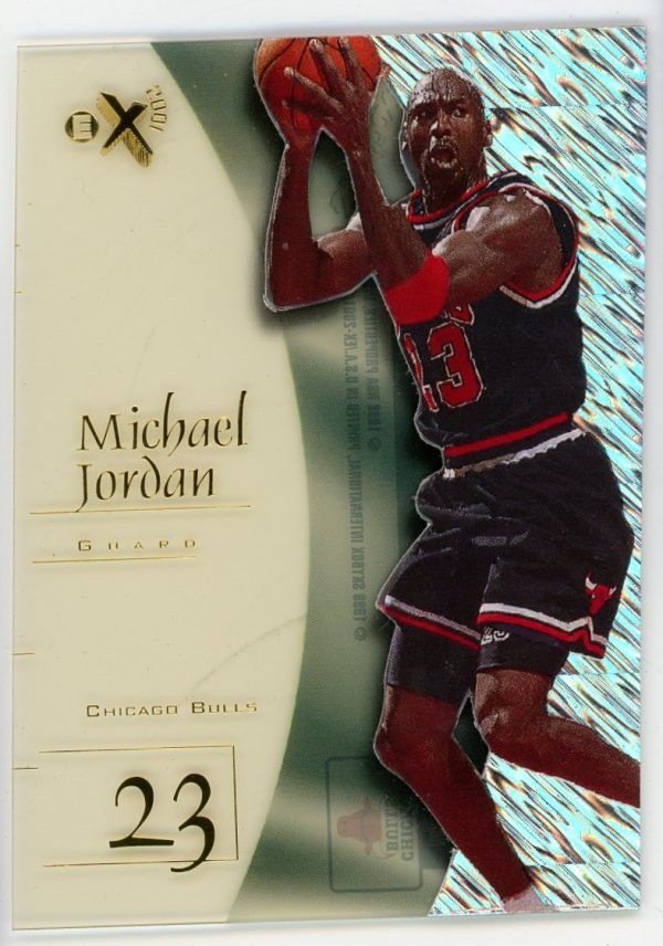 1998 Skybox EX 2001 Michael Jordan Card #6