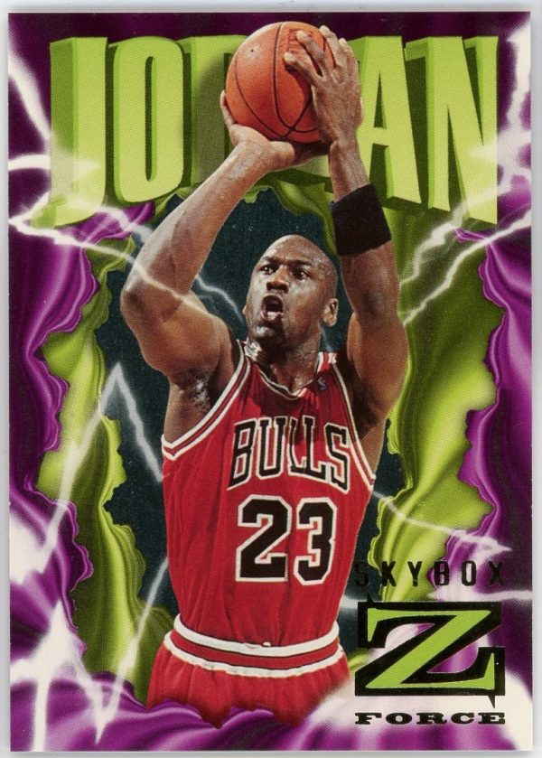 Michael Jordan 1996-97 Skybox Z Force