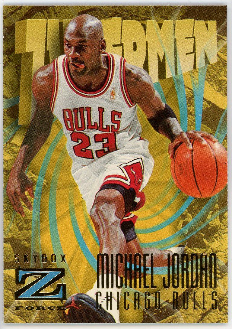 Michael Jordan 1996-97 Skybox Z Force Zuperman | Froggers House of Cards