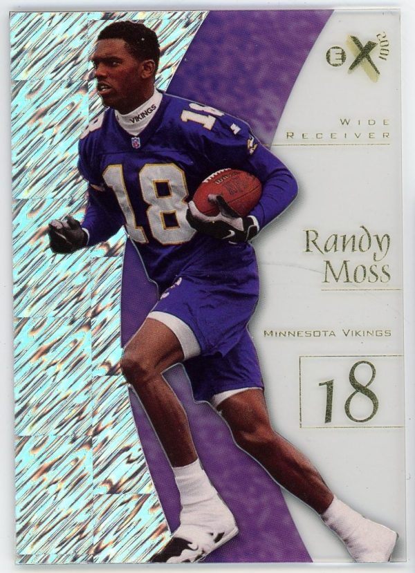 Randy Moss 1998 Skybox E-X 2001 RC #55