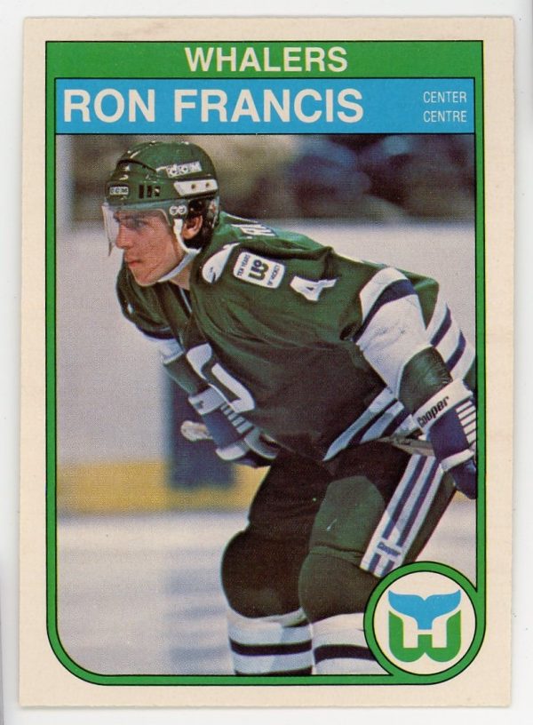 Ron Francis 1982-83 OPC Rookie Card #123