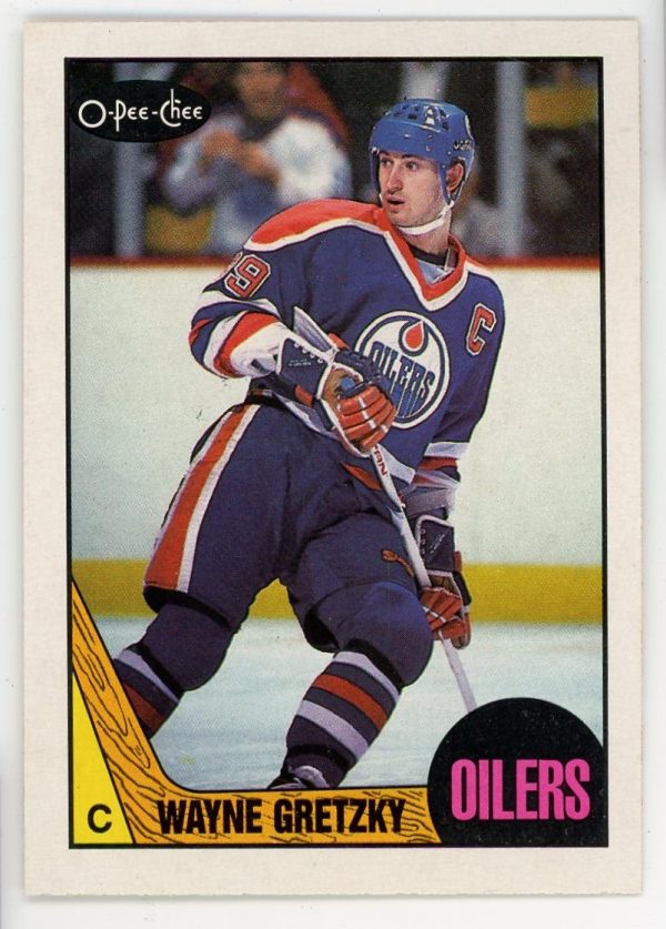 Wayne Gretzky 1987-88 OPC Card #53