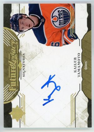 Kailer Yamamoto 2017-18 UD Ultimate Collection Future Legacy Auto FLS-KY
