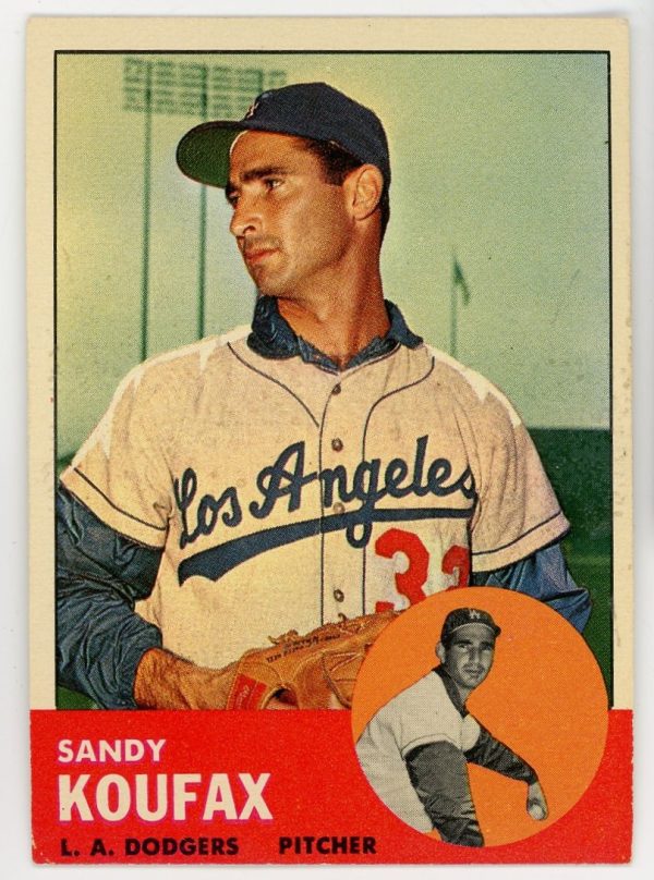 Sandy Koufax 1963 Topps Card #210