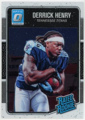 Derrick Henry Titans 2016 Panini Optic Rated Rookie Card #165