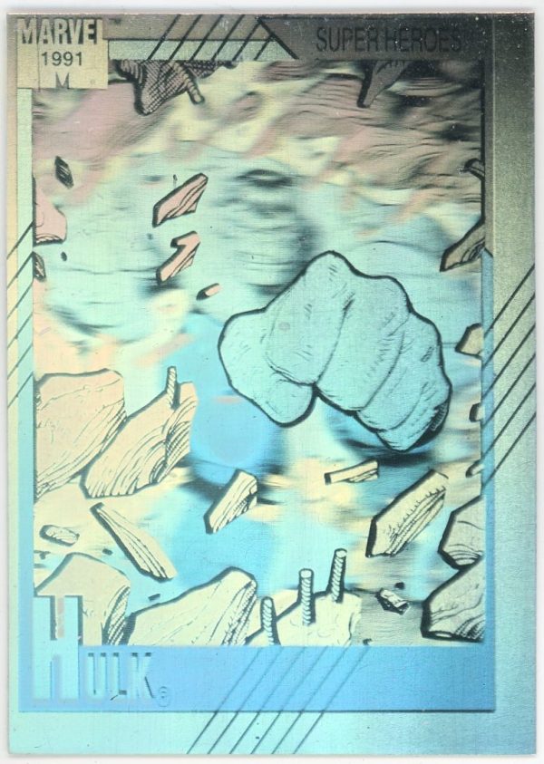 Hulk 1991 Impel Marvel Universe Holo Card #H-2