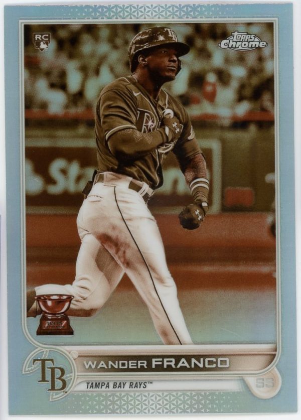 Wander Franco 2022 Topps Chrome Sepia Refractor Rookie #35