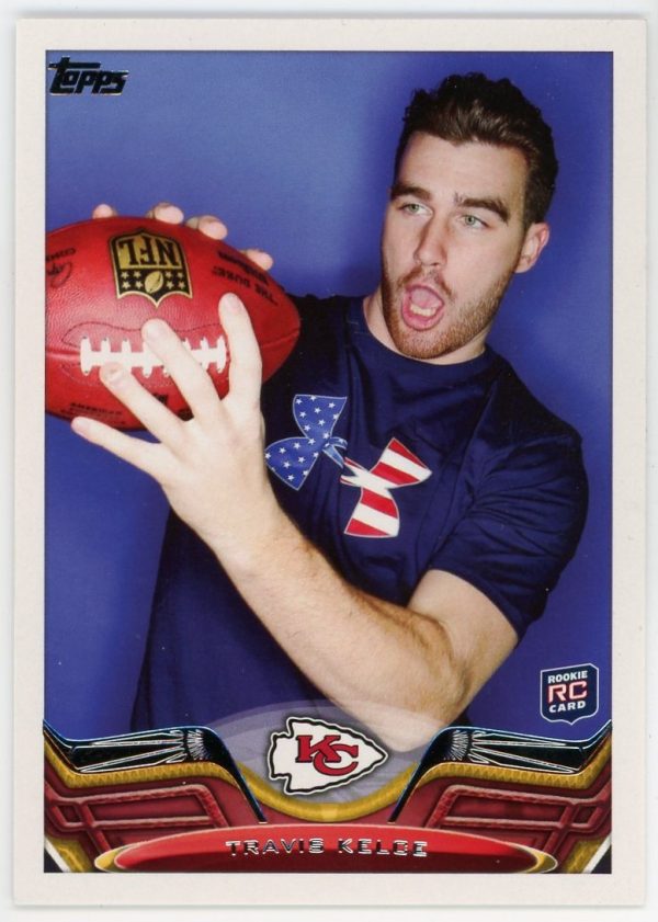 Travis Kelce Chiefs 2013 Topps RC Rookie Card #31
