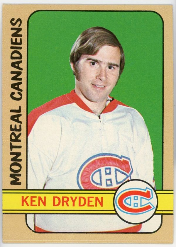 1972-73 Ken Dryden Canadiens Topps Card #160