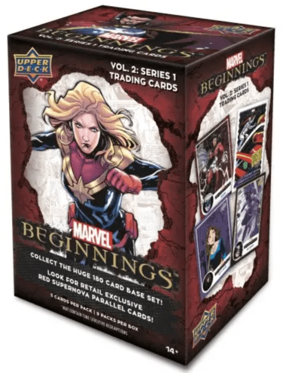 2022 Upper Deck Marvel Beginnings Vol 2 Series 1 Blaster Box