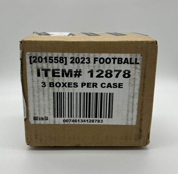2023 Panini Impeccable Football Sealed 3 Hobby Box Case