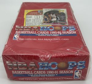 1990-91 NBA Hoops Series 2 Sealed Box