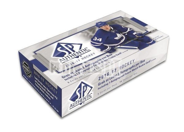 2016-17 Upper Deck SP Authentic Hockey Box Sealed