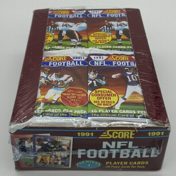 1991 Score Football Series 1 Box Sealed!