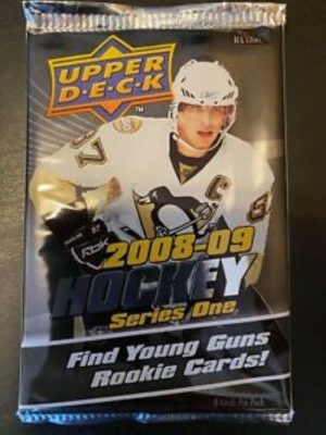 2008-09 Upper Deck Series 1 Hockey Cards - 1 Pack