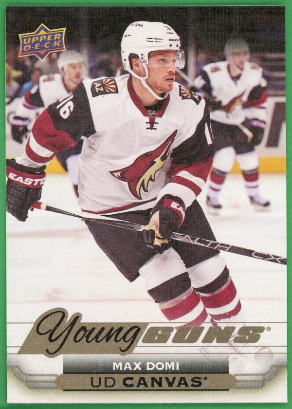 Max Domi 2015-16 Upper Deck Series 1 Young Guns Canvas #C96