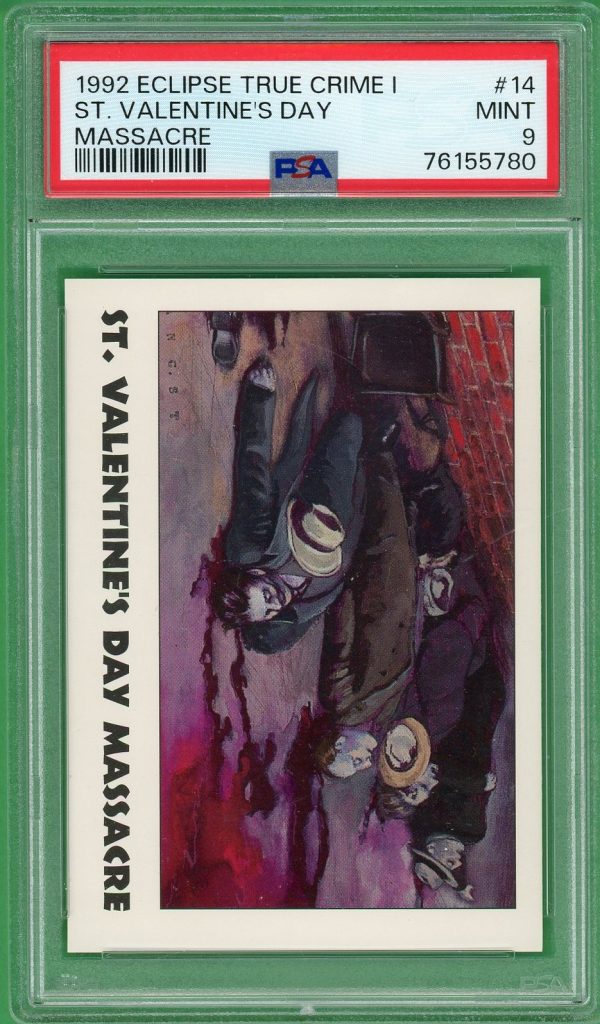 St. Valentine's Day Massacre 1992 Eclipse True Crime #14 PSA 9