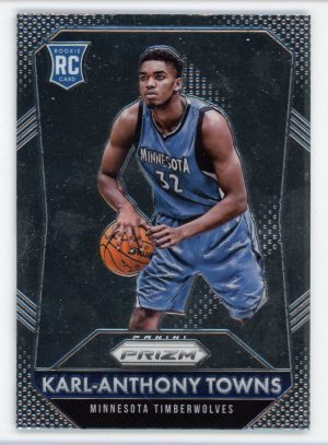 Karl-Anthony Towns 2015-16 Panini Prizm Rookie Card #328