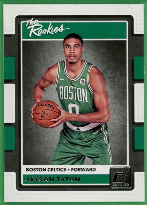 Jayson Tatum 2017-18 Panini Donruss Basketball The Rookies #3