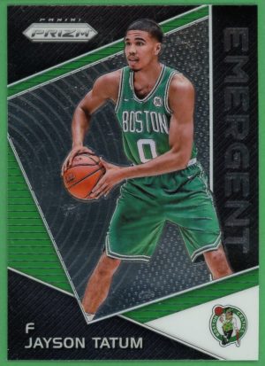 Jayson Tatum 2017-18 Panini Prizm Emergent Rookie Card #EM-JAY