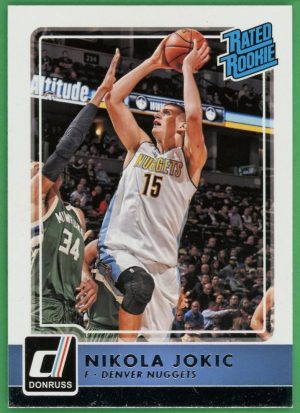 Nikola Jokic 2015-16 Panini Donruss Basketball Rated Rookie #215