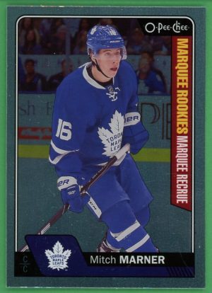 Mitch Marner 2016-17 O-Pee-Chee Marquee Rookie Rainbow Foil #672