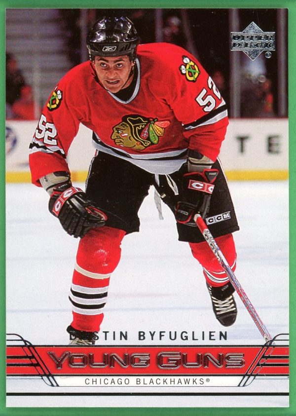 Dustin Byfuglien 2006-07 Upper Deck Series 1 Young Guns #206