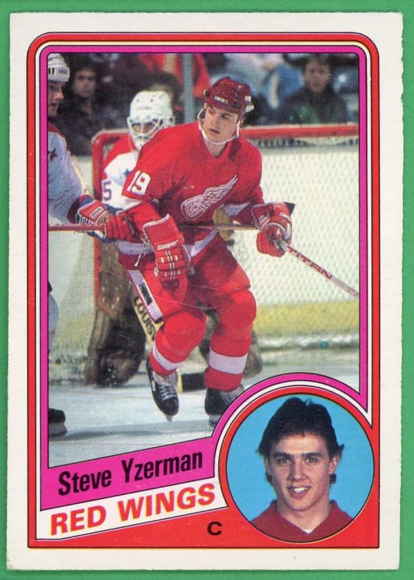 Steve Yzerman 1984-85 O-Pee-Chee Rookie Card #67