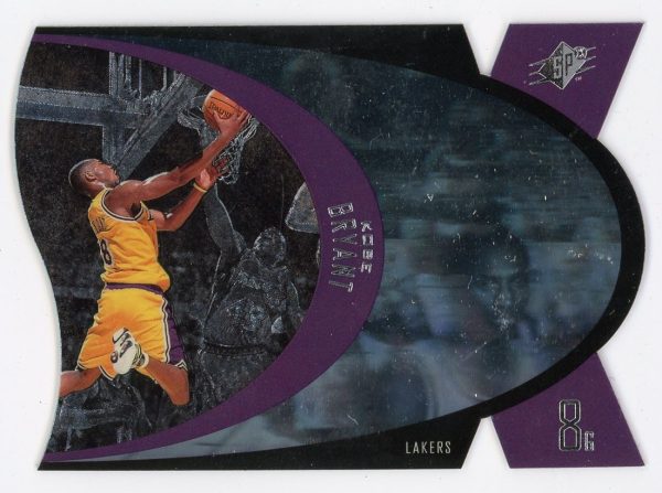 Kobe Bryant 1996-97 SPx Die-Cut Hologram Rookie Card #22