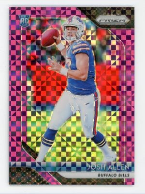 Josh Allen 2018 Panini Prizm Purple Power Prizm 48/49 RC #205