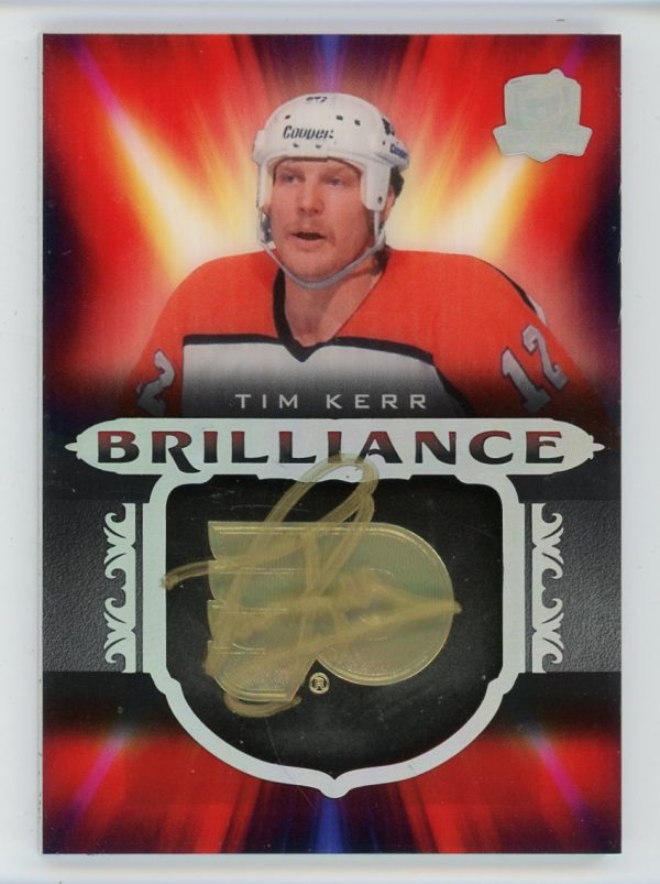 Tim Kerr 2019-20 Upper Deck The Cup Brilliance Auto #B-TK