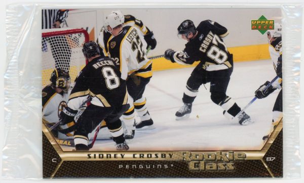 Sidney Crosby 2005-06 UD Rookie Class Jumbo Card Sealed RC #CC-1