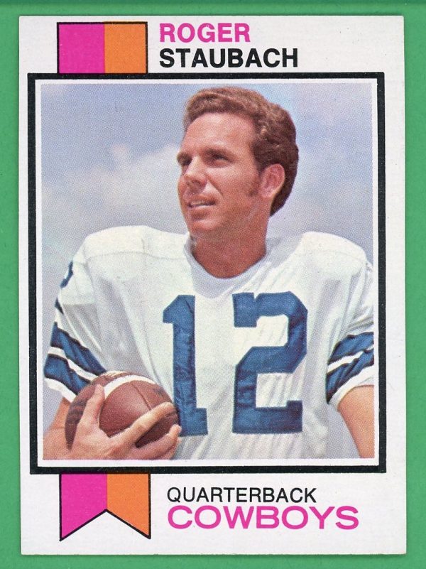 Roger Staubach 1973 Topps Football #475